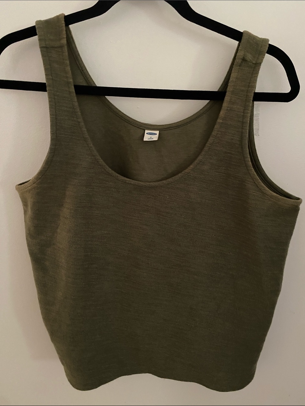 Old Navy Olive Scoop Neck Tank
